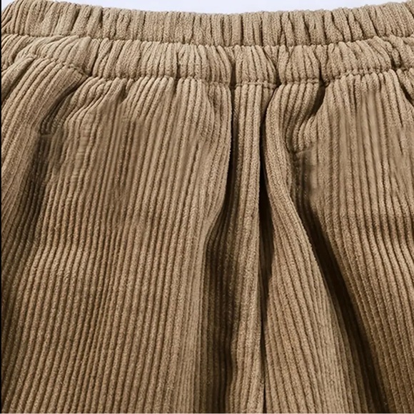 Button Detail Corduroy Pants - Picture 5 of 5